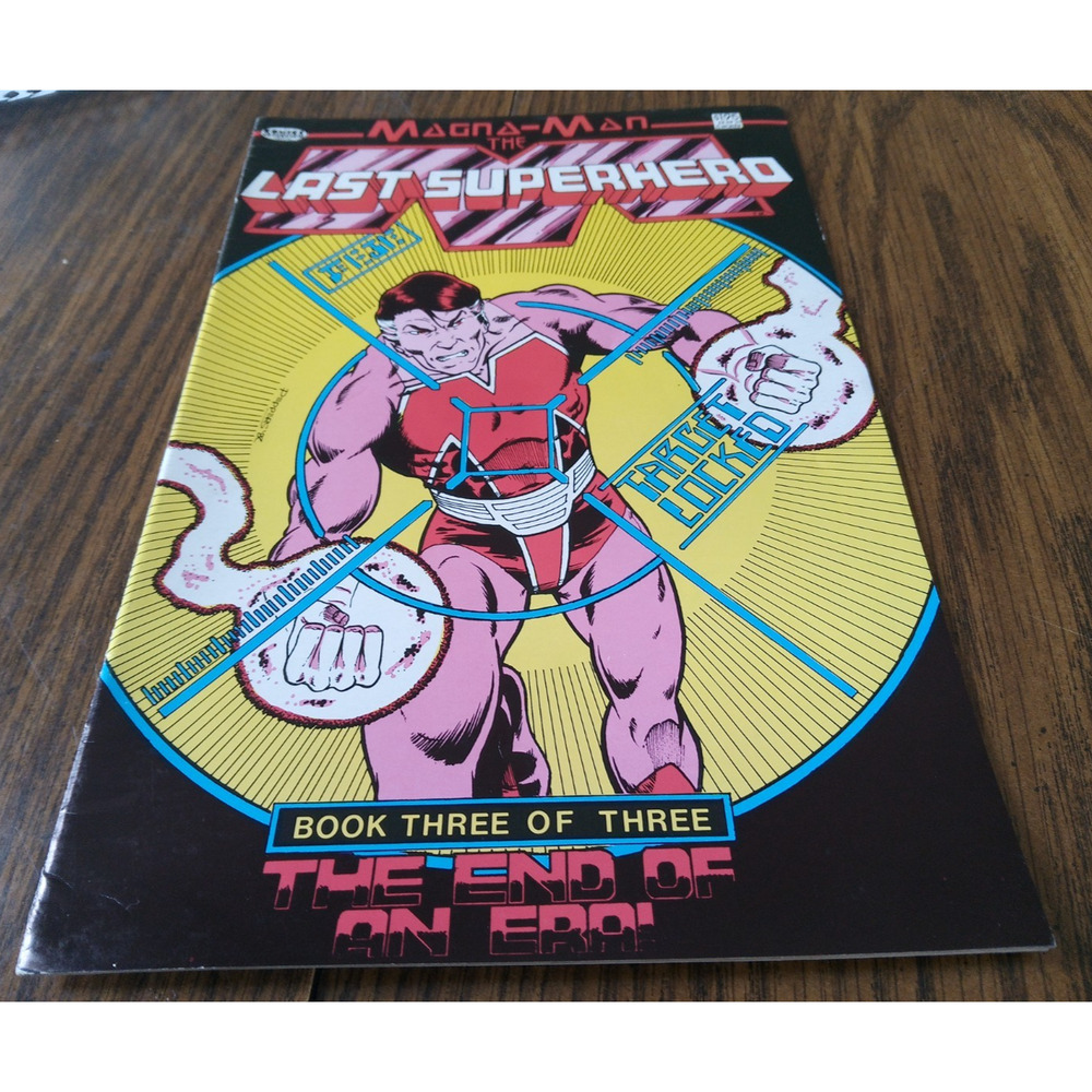 Magna-Man The Last Superhero #3 Summer 1988 Comics Interview